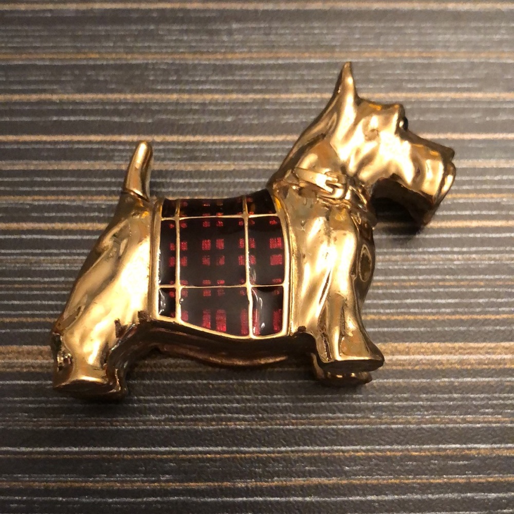 Estée Lauder Vintage 1995 Perfum Compact Scotty Dog Scottish Terrier